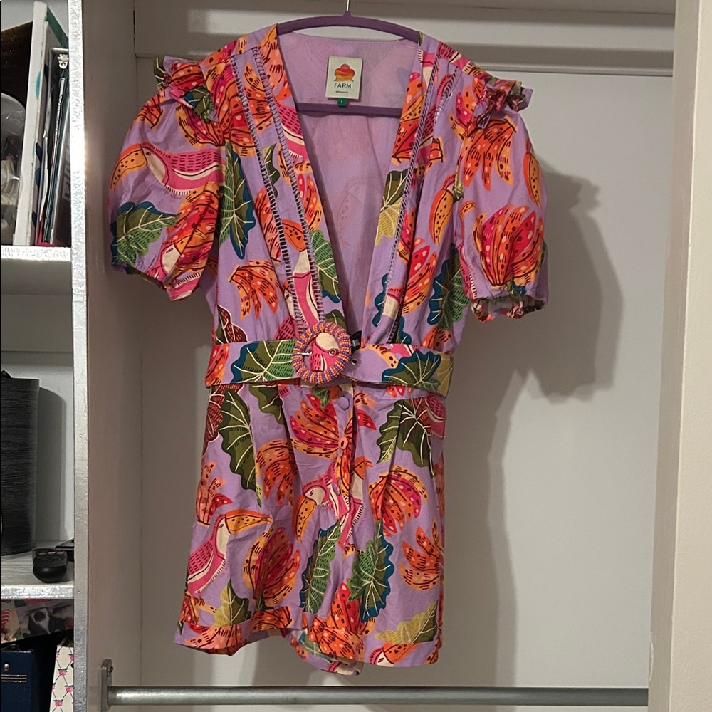 FARM Rio Multicolor Floral romper